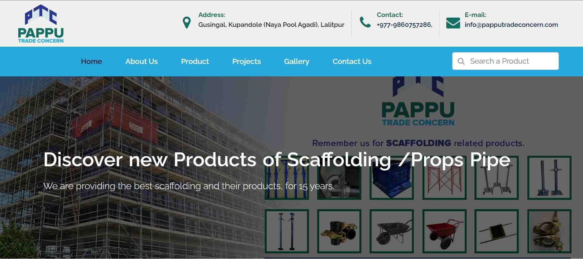 Why Choose Pappu Trade Concern For All Types Of  Construction Equipments